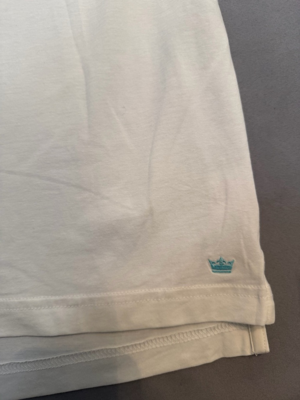 PETER MILLAR Size L  SOLID SEASIDE WASH POLO- WHITE - Picture 3 of 13